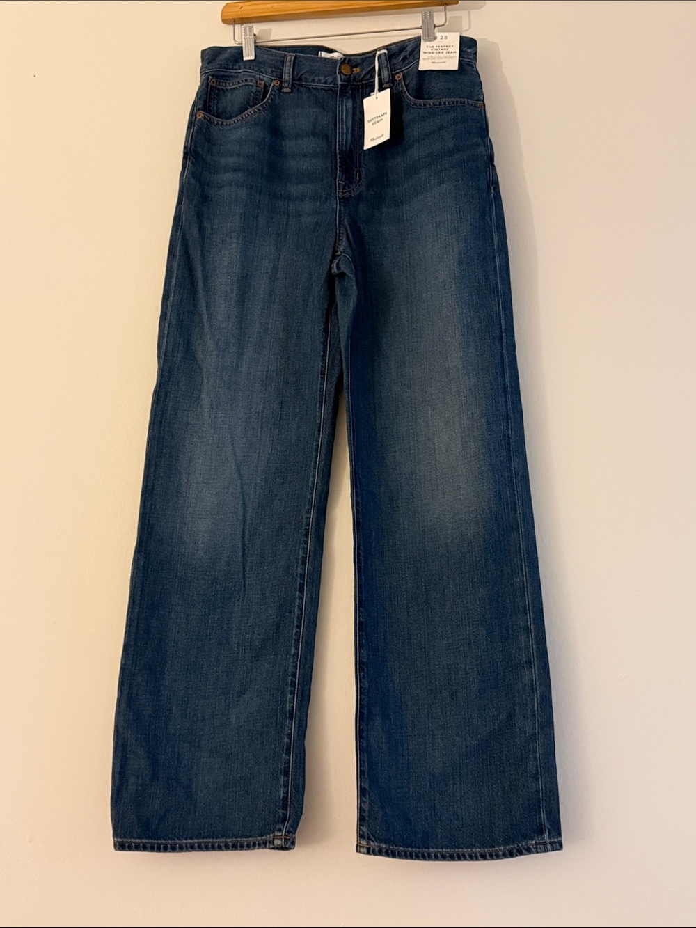 Madewell Perfect Vintage Wide-Leg Jean softdrape denim